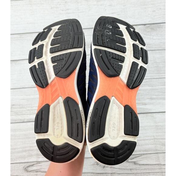 Asics Duomax Gel Exalt 4 Men's Navy/Orange T7E0N Size 11.5 - Picture 6 of 7